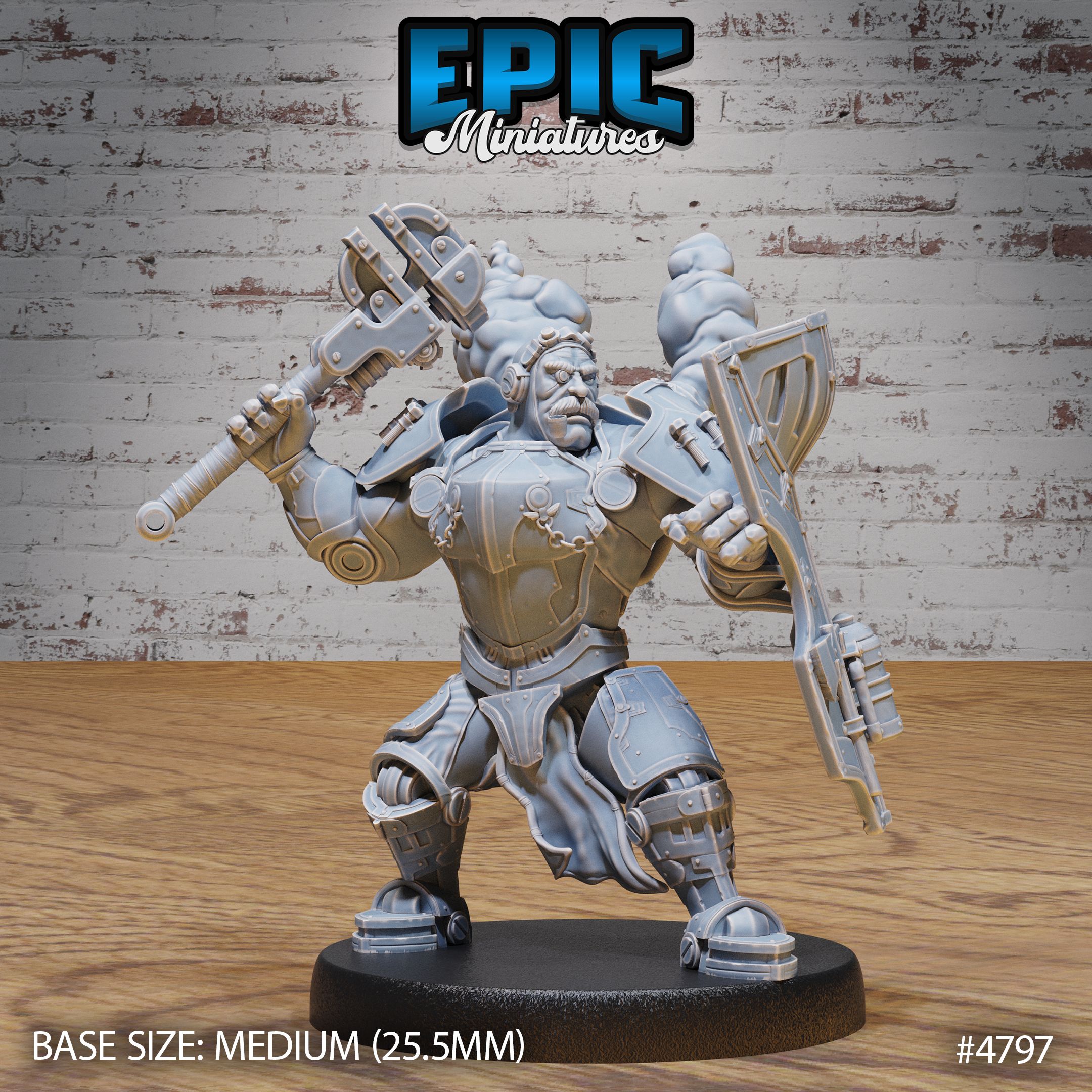 Tinkerer Knight Attack / Human Steam Warrior / Steampunk Control Mechanism / Humanoid Battle Construct / Evil Steel Fighter / Infantry Machine / Automaton Fighter / War Robot / Society Technology Encounter